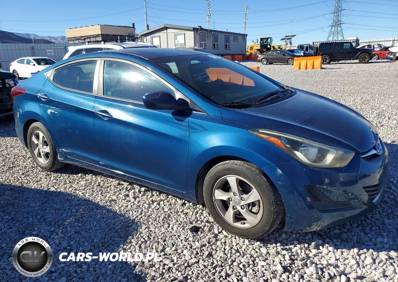2014 Hyundai Elantra Se VIN:KMHDH4AEXEU121271 - 4