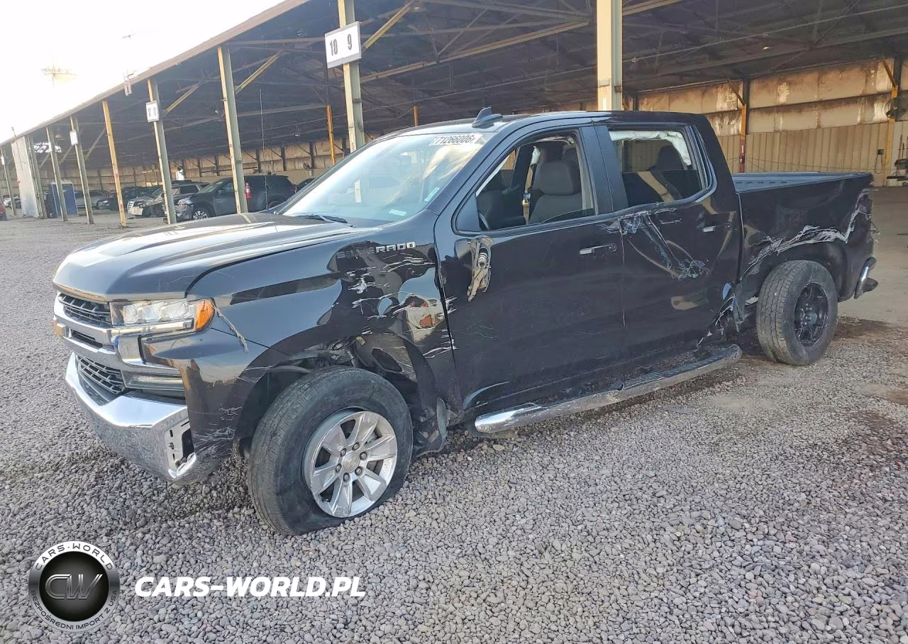 2019 Chevrolet Silverado C1500 Lt VIN:1GCPWCED4KZ424029 - 1