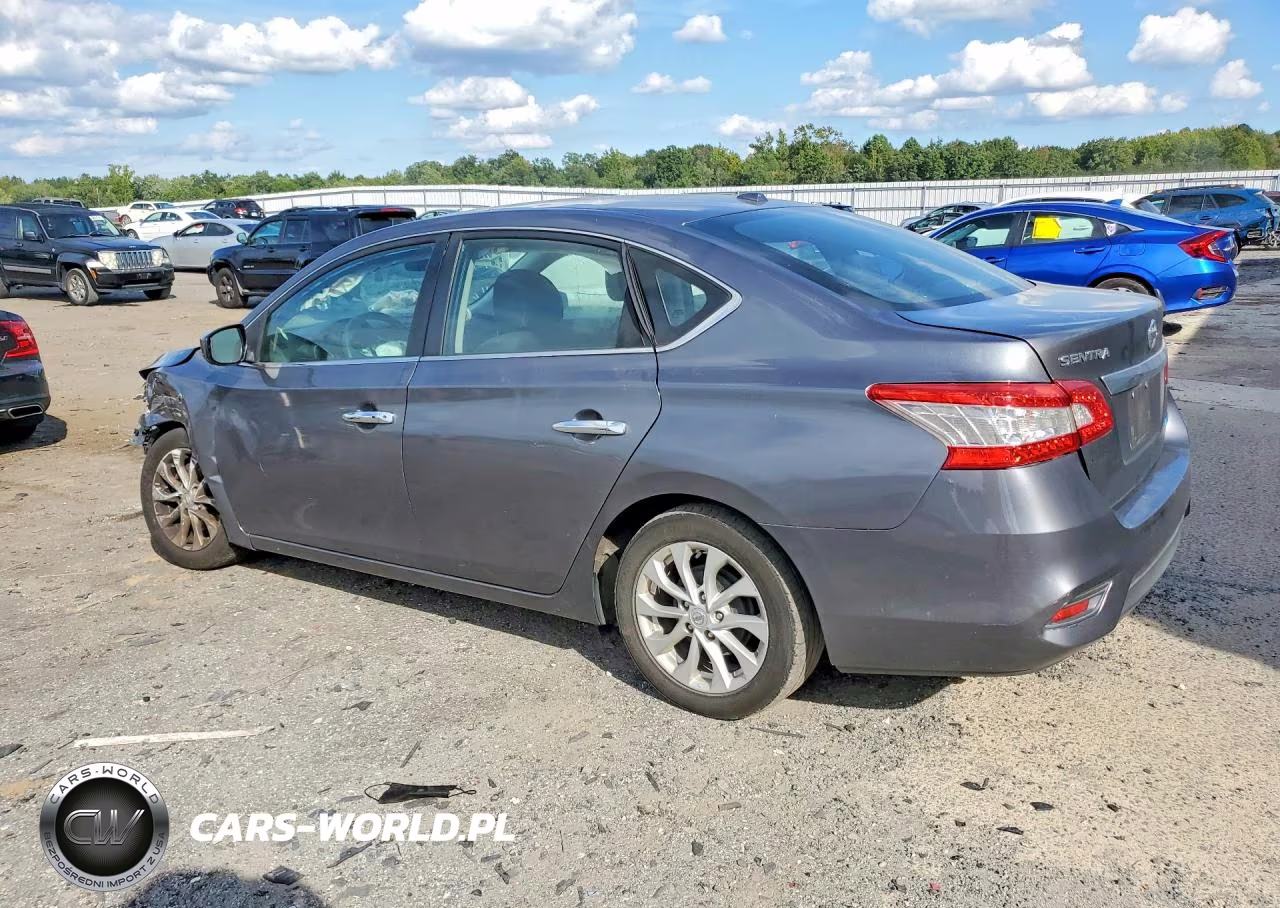 2017 Nissan Sentra Sv VIN:3N1AB7AP0HL696797 - 2