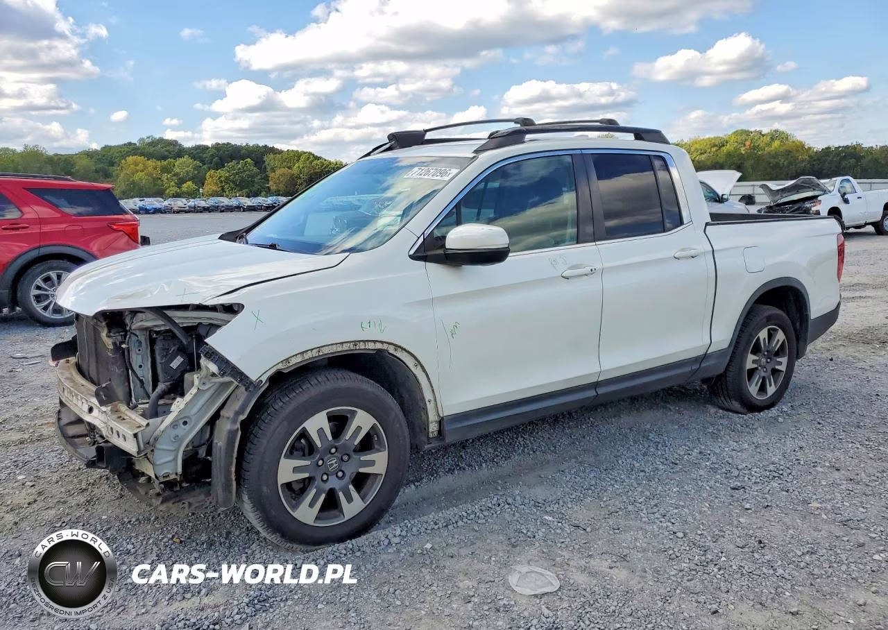 2017 Honda Ridgeline Rtl VIN:5FPYK3F59HB022374 - 1