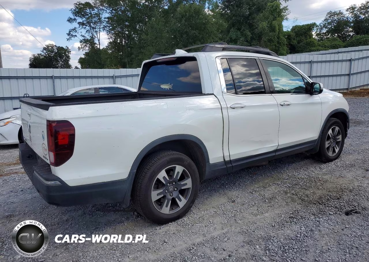 2017 Honda Ridgeline Rtl VIN:5FPYK3F59HB022374 - 3