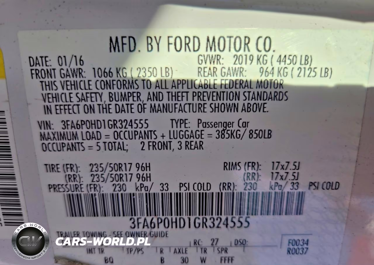 2016 Ford Fusion Se VIN:3FA6P0HD1GR324555 - 12