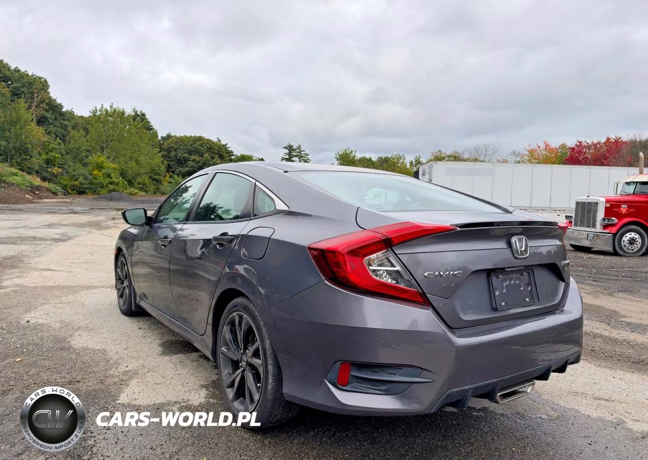 2019 Honda Civic Sport VIN:2HGFC2F80KH530656 - 3