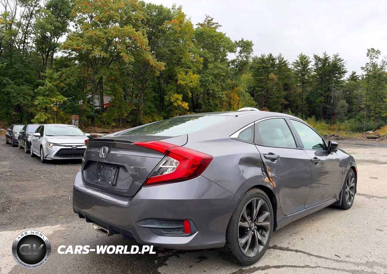 2019 Honda Civic Sport VIN:2HGFC2F80KH530656 - 4