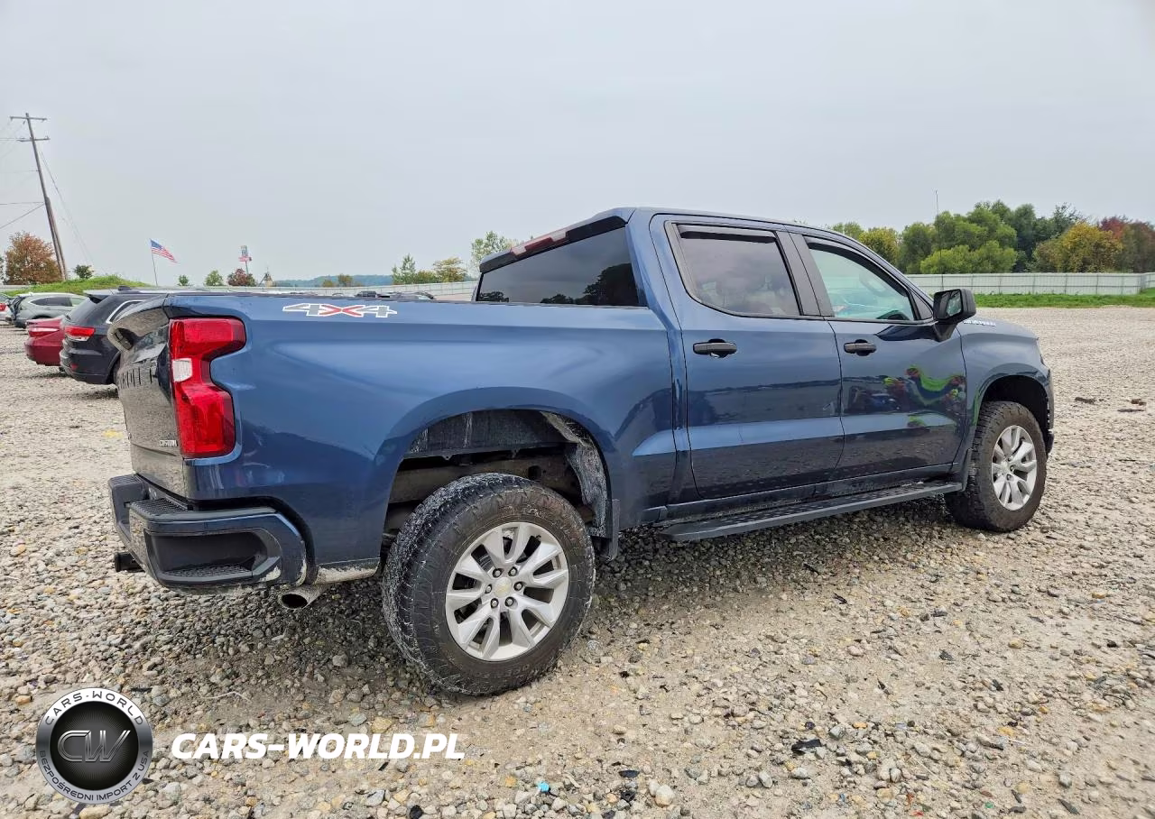 2020 Chevrolet Silverado K1500 Custom VIN:3GCPYBEK8LG377754 - 3