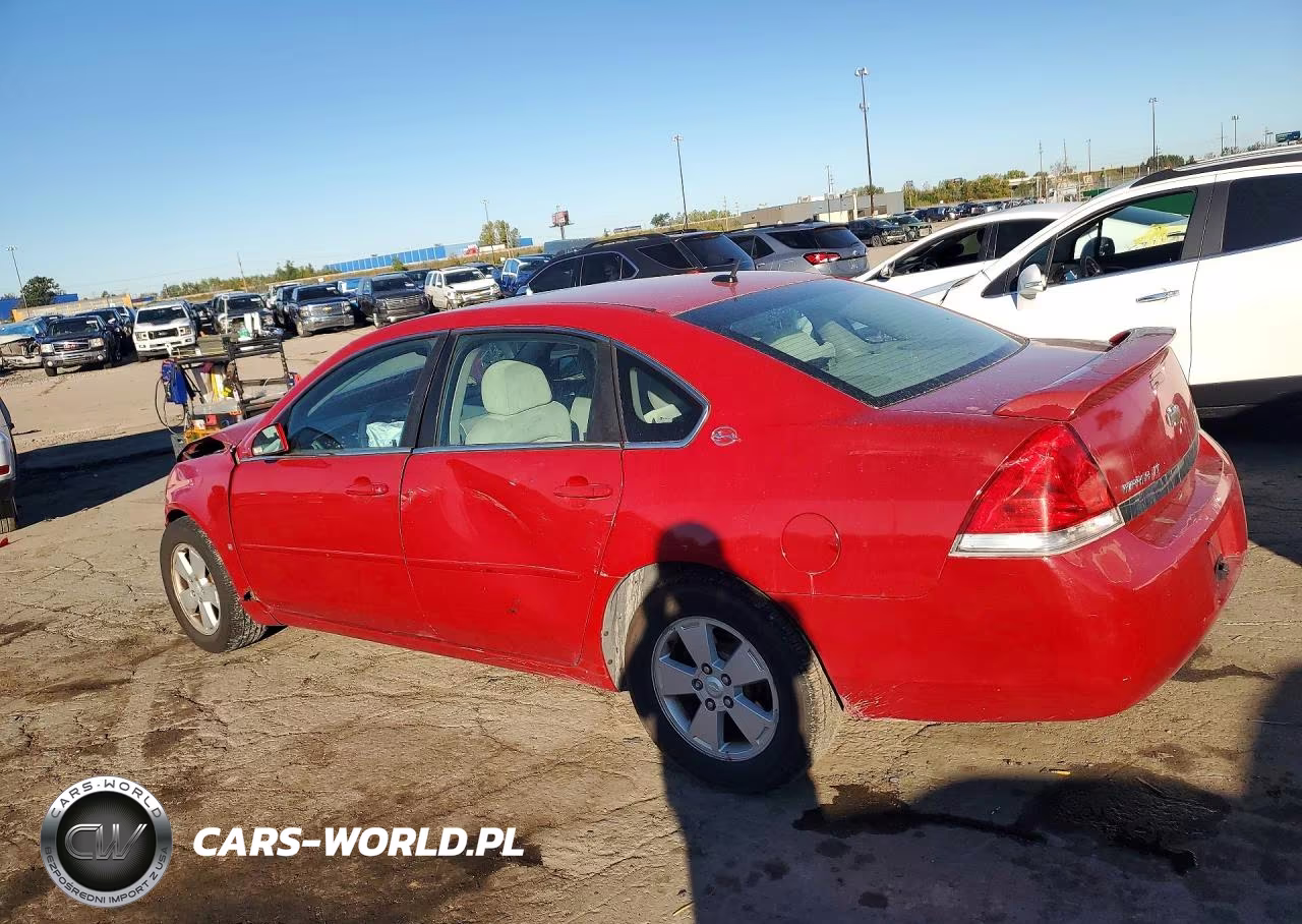 2007 Chevrolet Impala Lt VIN:2G1WT58K779201231 - 2