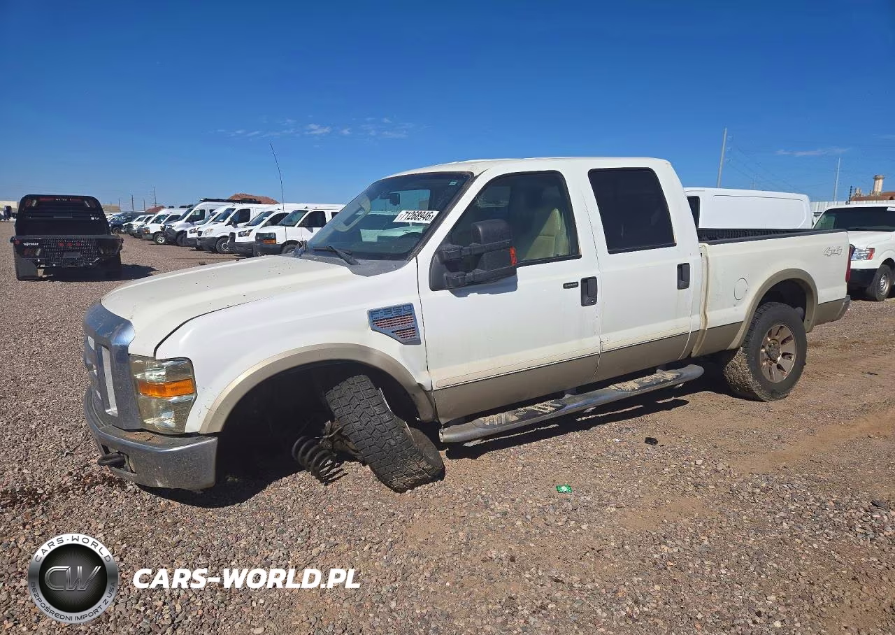 2008 Ford F350 Srw Super Duty VIN:1FTWW31R38EB52554 - 1