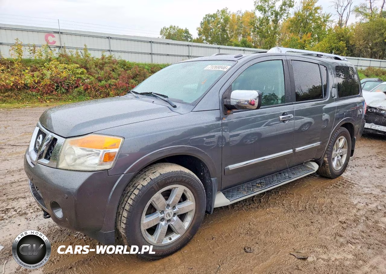 2012 Nissan Armada Sv VIN:5N1AA0NC9CN601060 - 1
