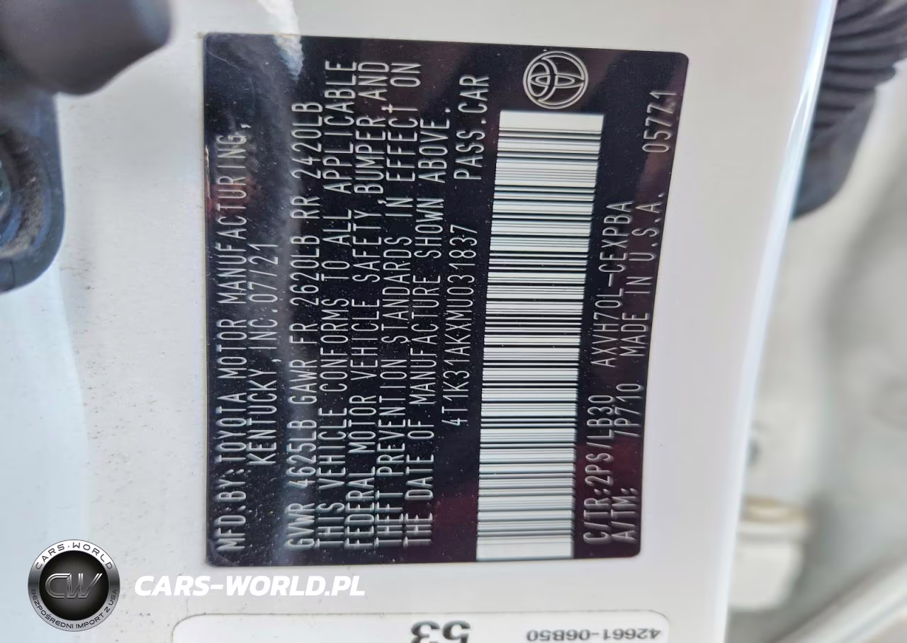 2021 Toyota Camry Xse VIN:4T1K31AKXMU031837 - 13
