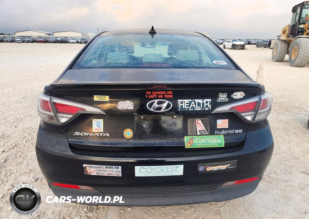 2017 Hyundai Sonata Hybrid Se VIN:KMHE24L30HA072671 - 6