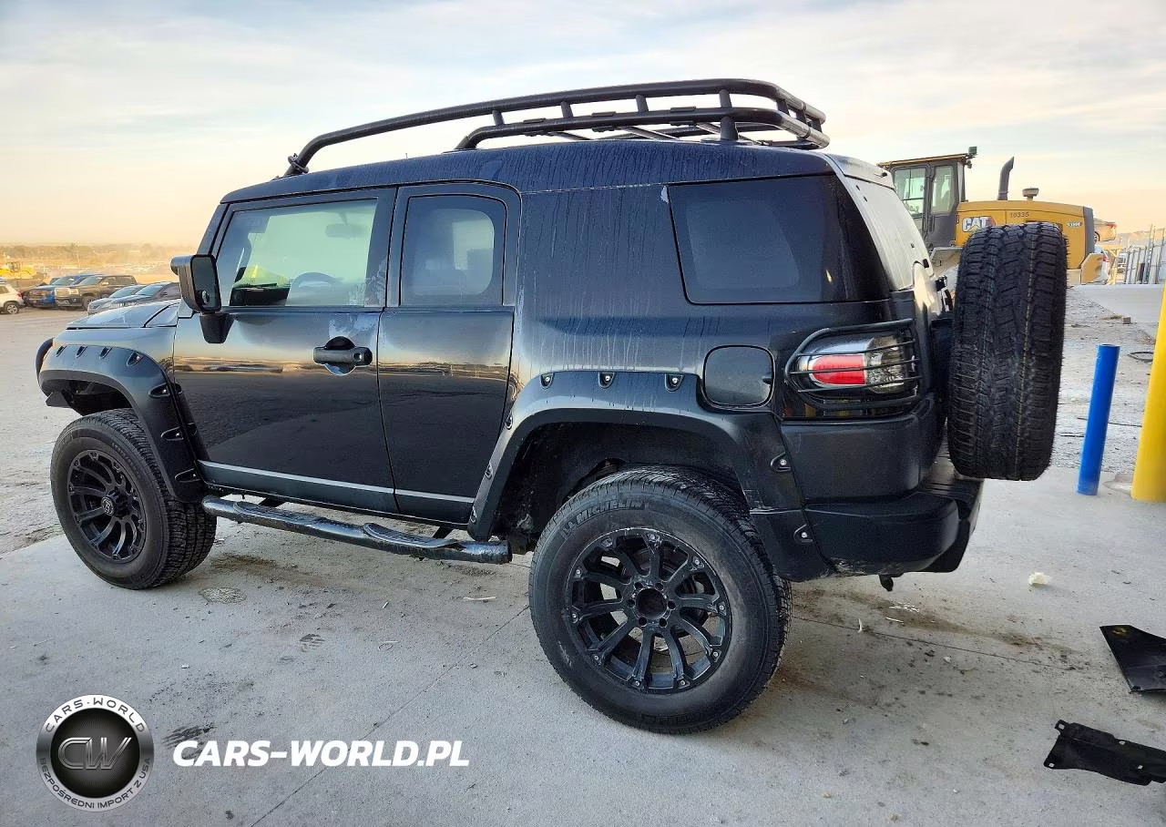 2007 Toyota Fj Cruiser Base VIN:JTEBU11F470082360 - 2