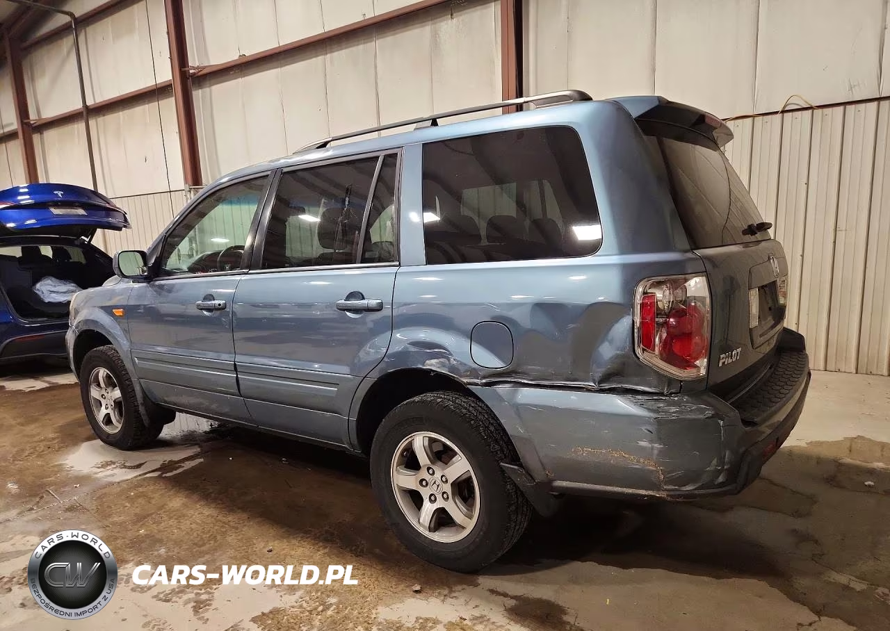 2007 Honda Pilot Ex VIN:5FNYF18427B014279 - 2