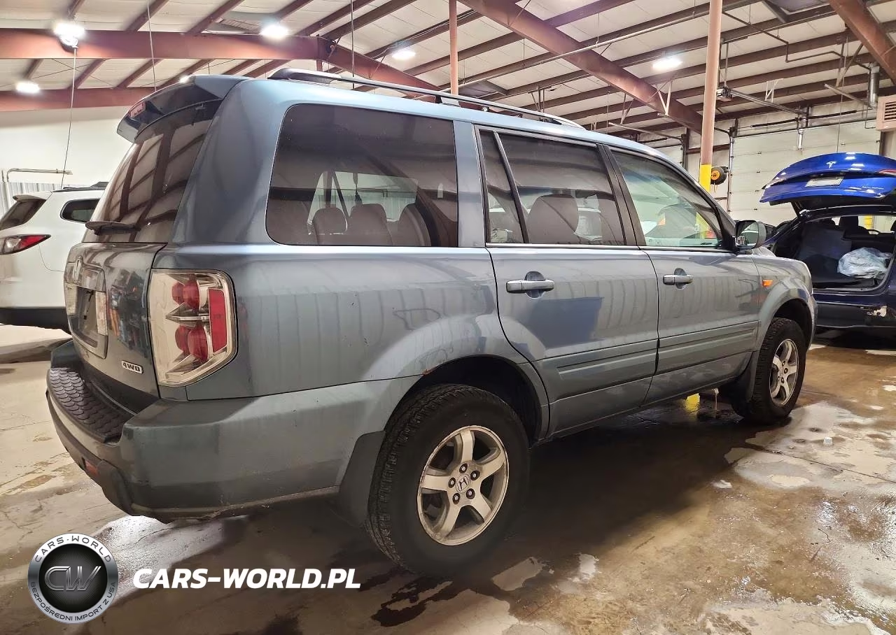 2007 Honda Pilot Ex VIN:5FNYF18427B014279 - 3