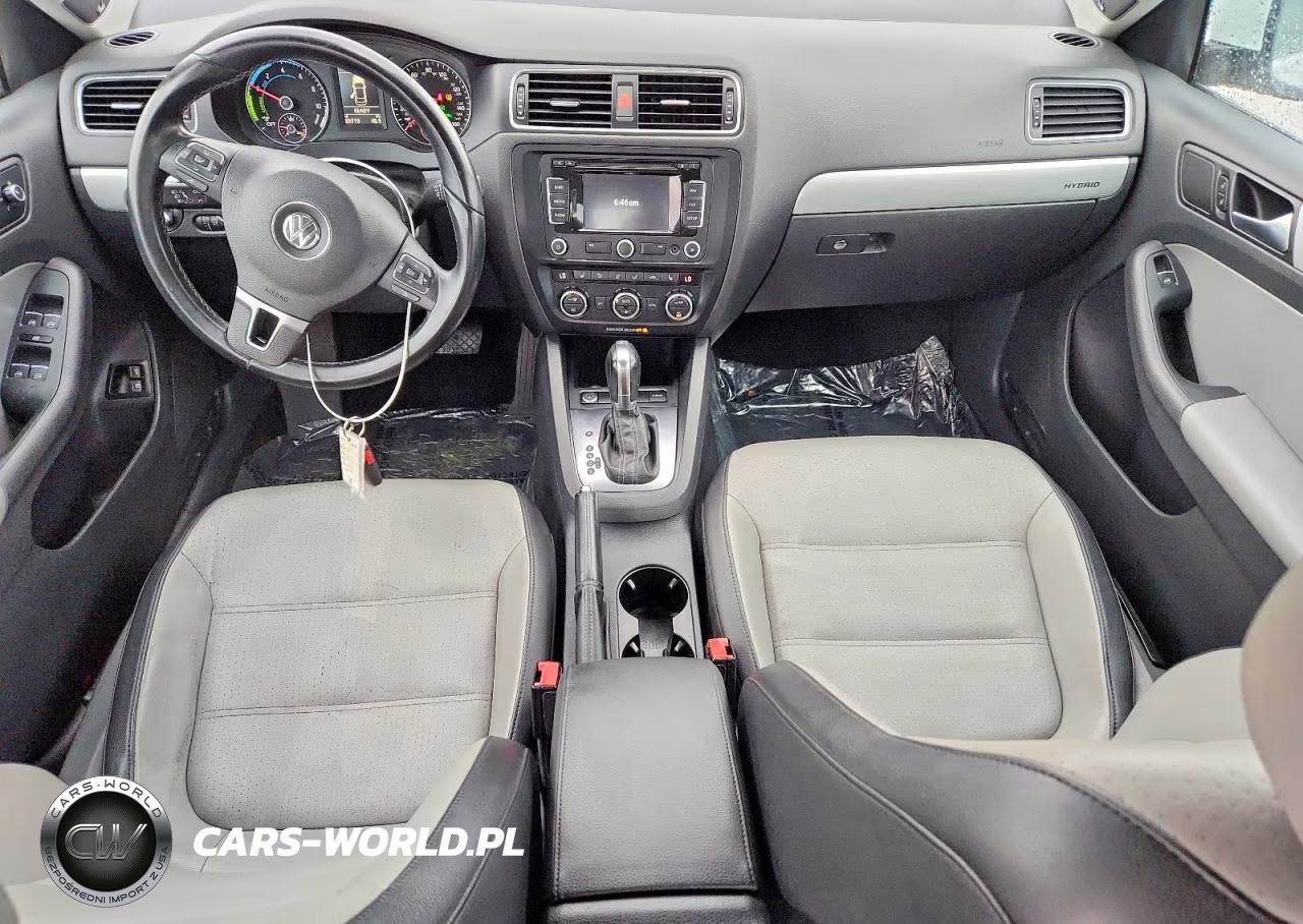 2013 Volkswagen Jetta Hybrid VIN:3VW637AJ0DM284506 - 8