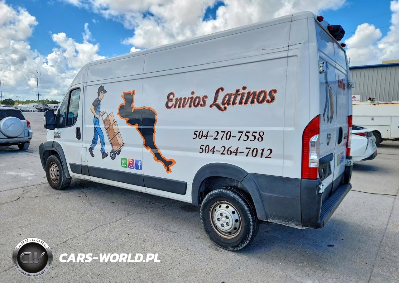 2021 Ram Promaster 2500 2500 High VIN:3C6LRVDGXME508522 - 2