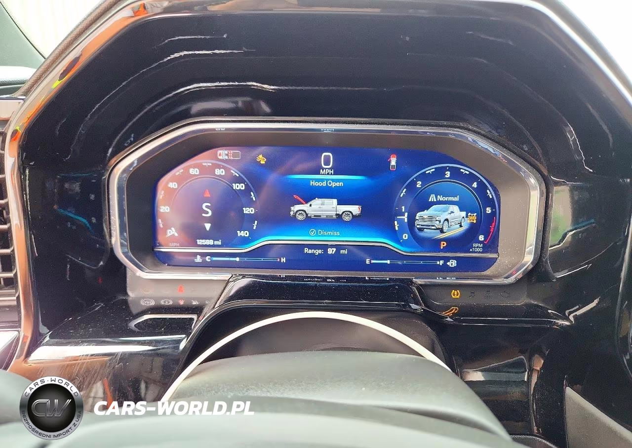 2025 Chevrolet Silverado K1500 High Country VIN:3GCUKJE84SG114176 - 9