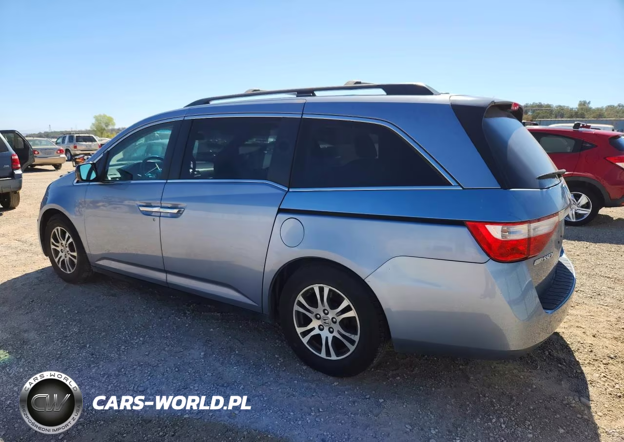 2012 Honda Odyssey Exl VIN:5FNRL5H66CB140645 - 2