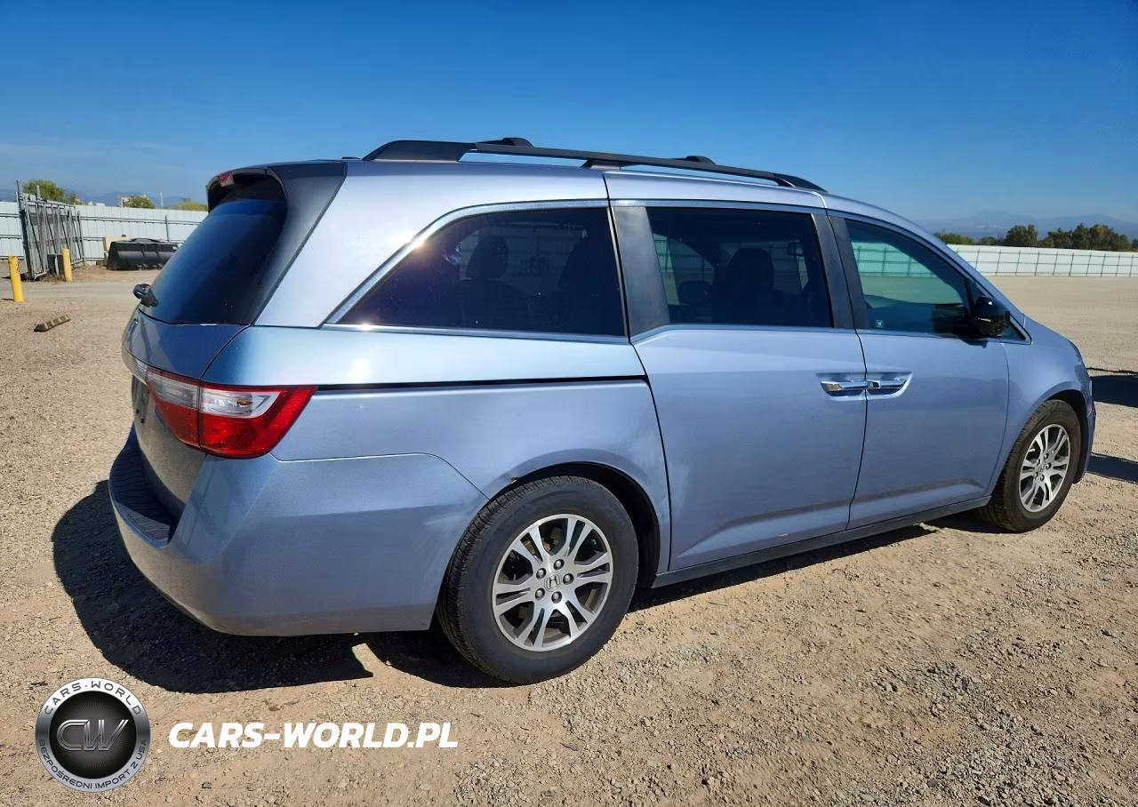 2012 Honda Odyssey Exl VIN:5FNRL5H66CB140645 - 3