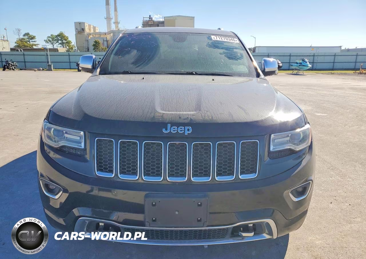 2016 Jeep Grand Cherokee Overland VIN:1C4RJFCG7GC427443 - 5