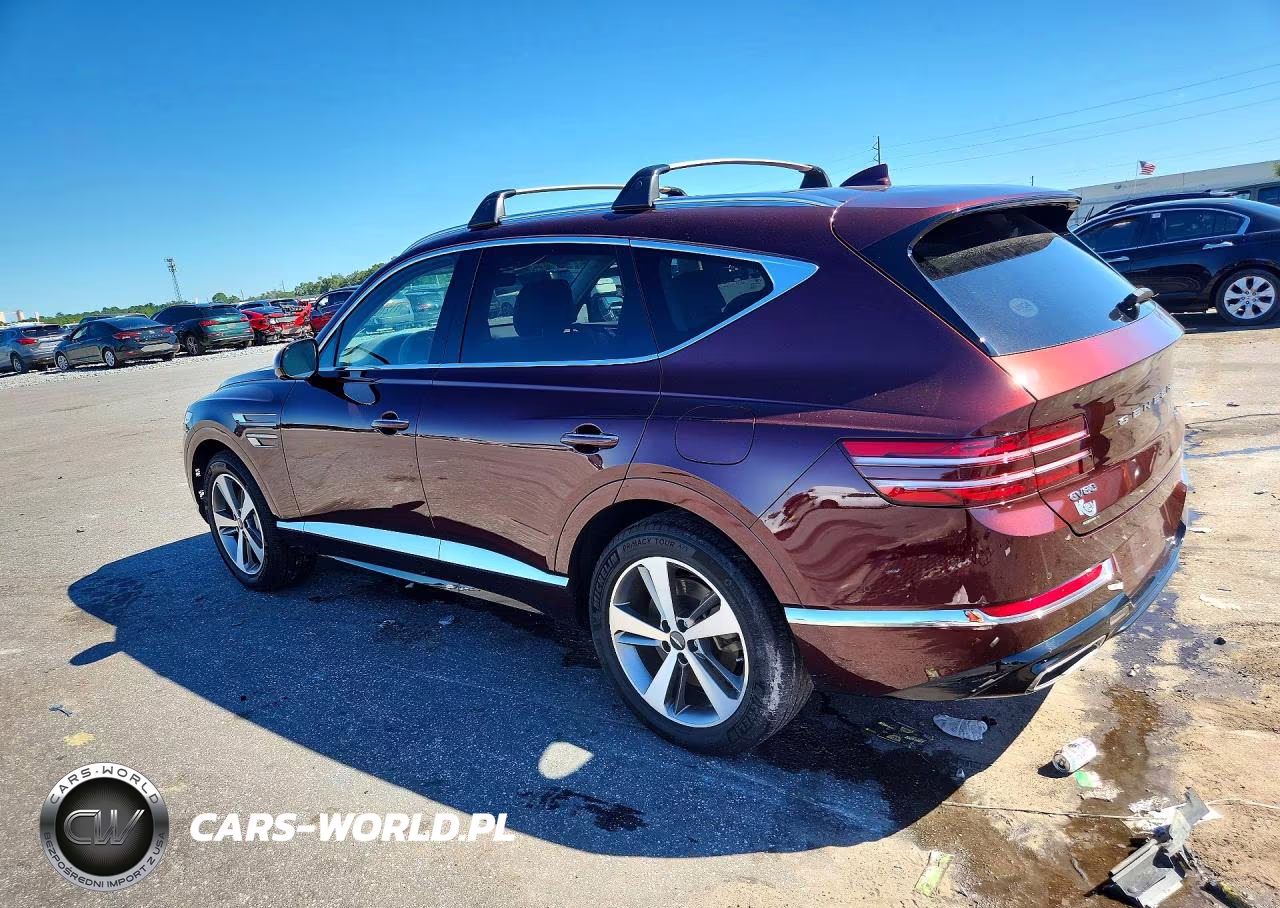 2021 Genesis Gv80 3.5T Advanced+ VIN:KMUHCESC6MU053568 - 2