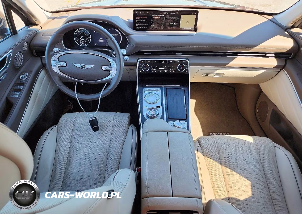 2021 Genesis Gv80 3.5T Advanced+ VIN:KMUHCESC6MU053568 - 8