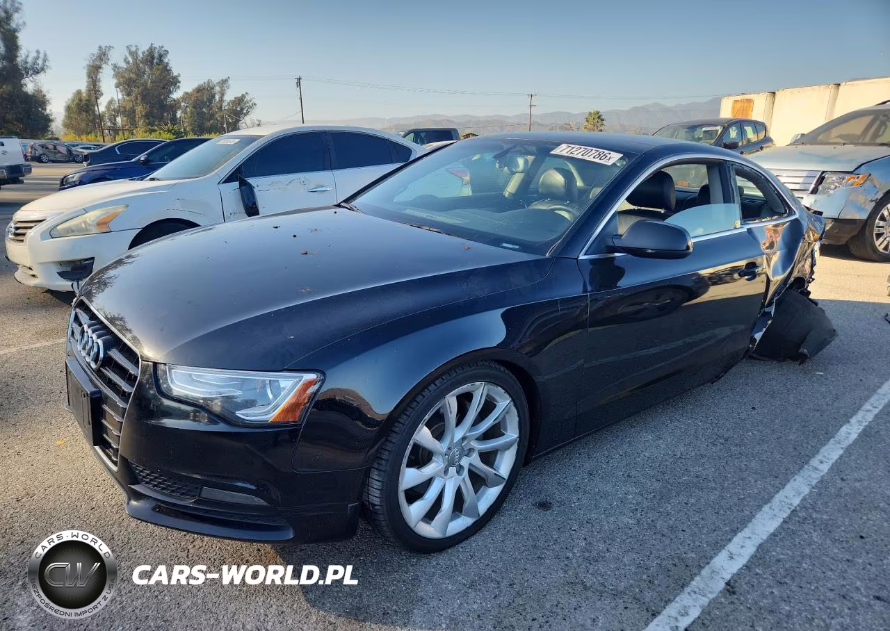 2013 Audi A5 Premium Plus VIN:WAULFAFR0DA070814 - 1