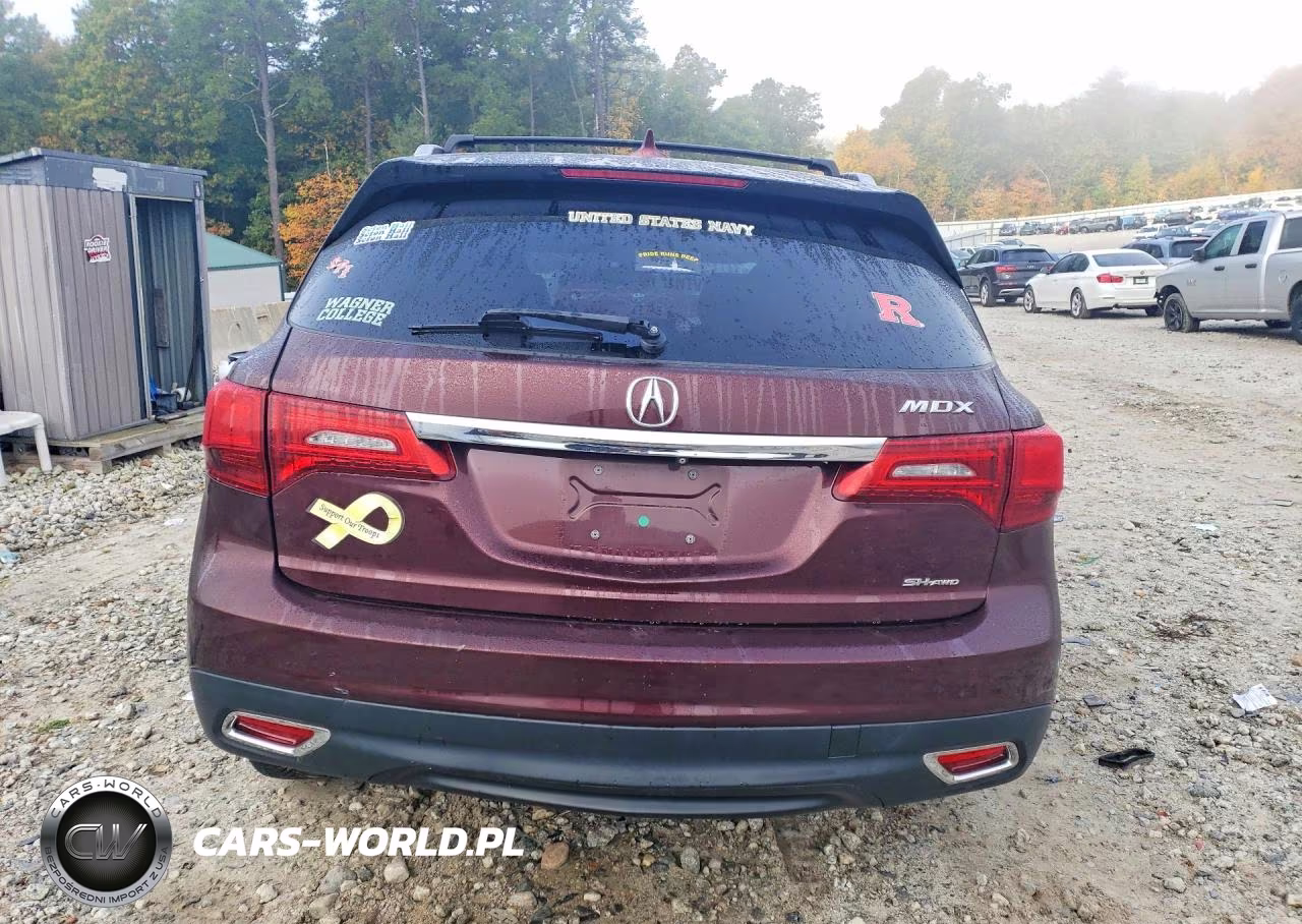 2015 Acura Mdx Technology VIN:5FRYD4H43FB007071 - 6