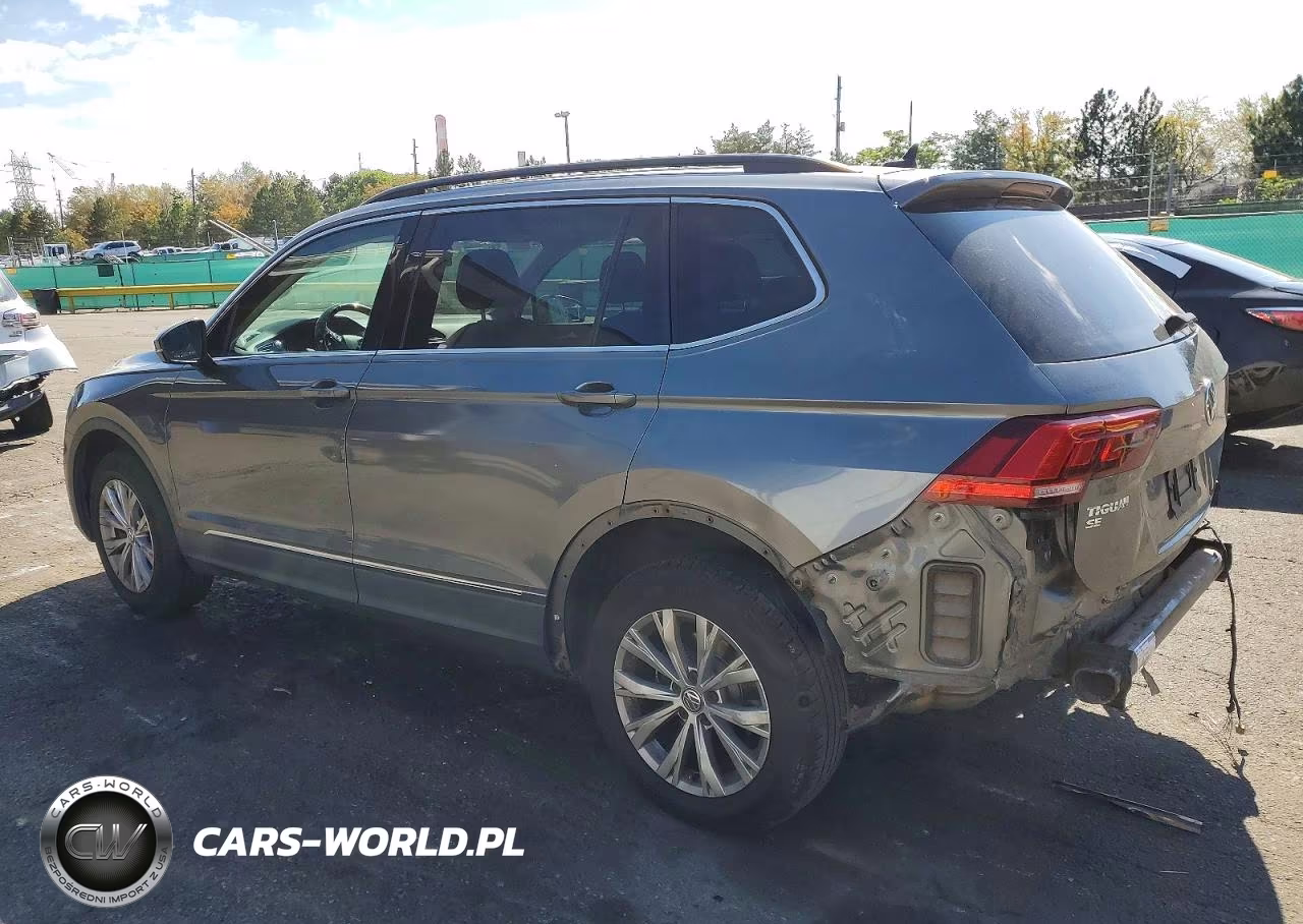 2018 Volkswagen Tiguan Se VIN:3VV3B7AX9JM052240 - 2