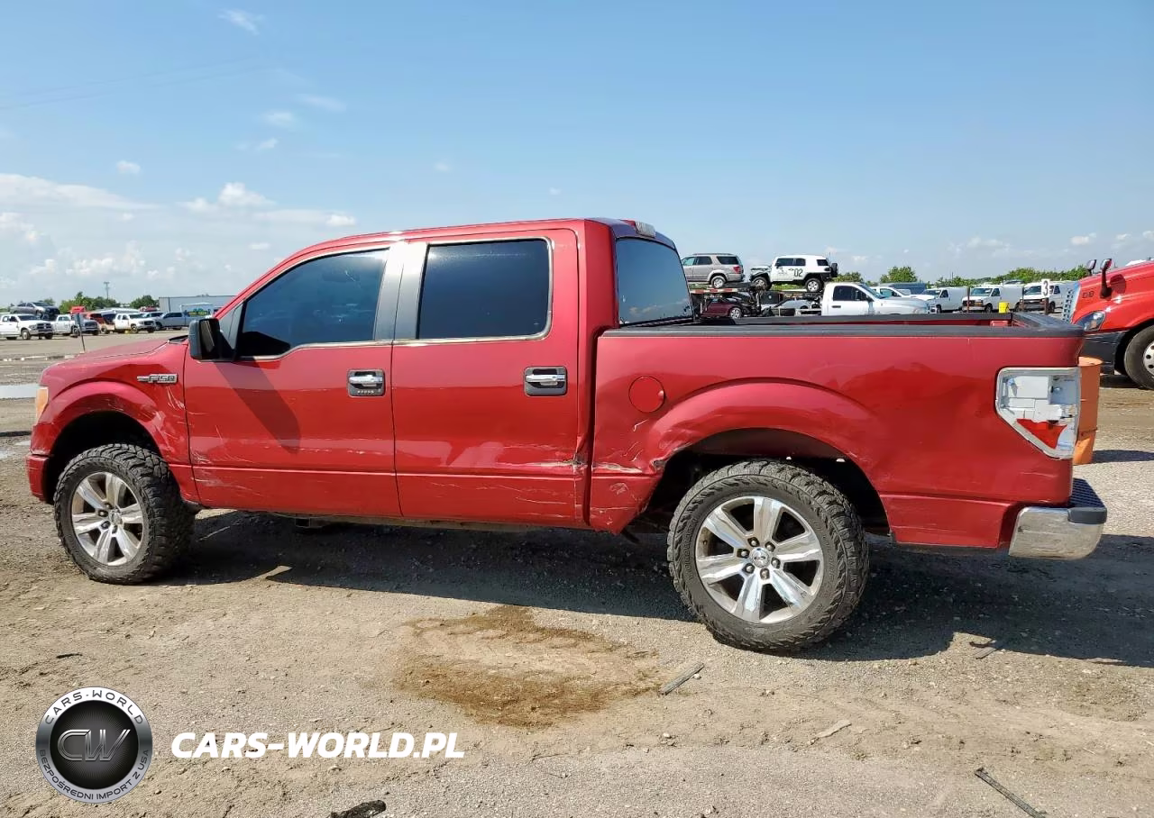 2009 Ford F150 Supercrew VIN:1FTRW12809FB47072 - 2