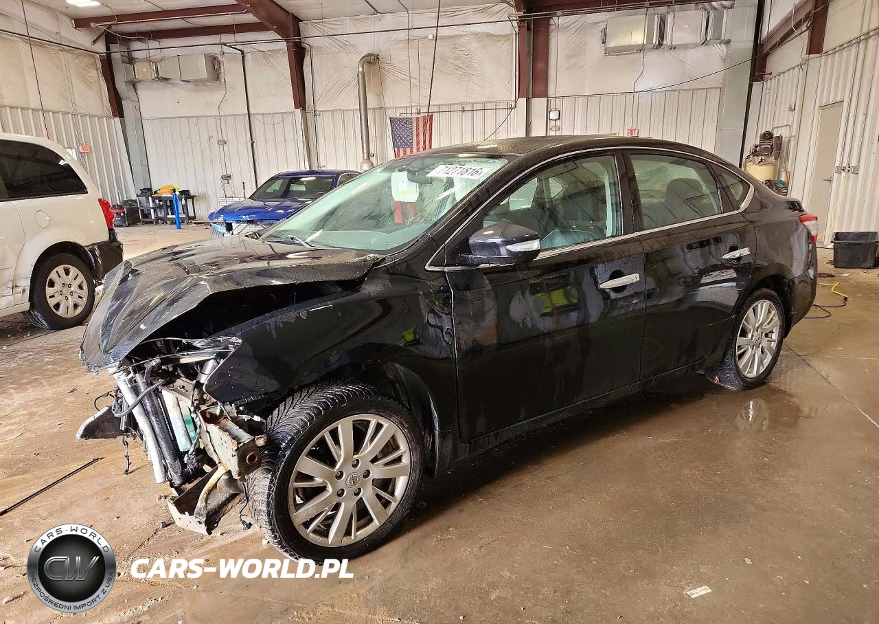 2016 Nissan Sentra Sv VIN:3N1AB7AP5GY220093 - 1