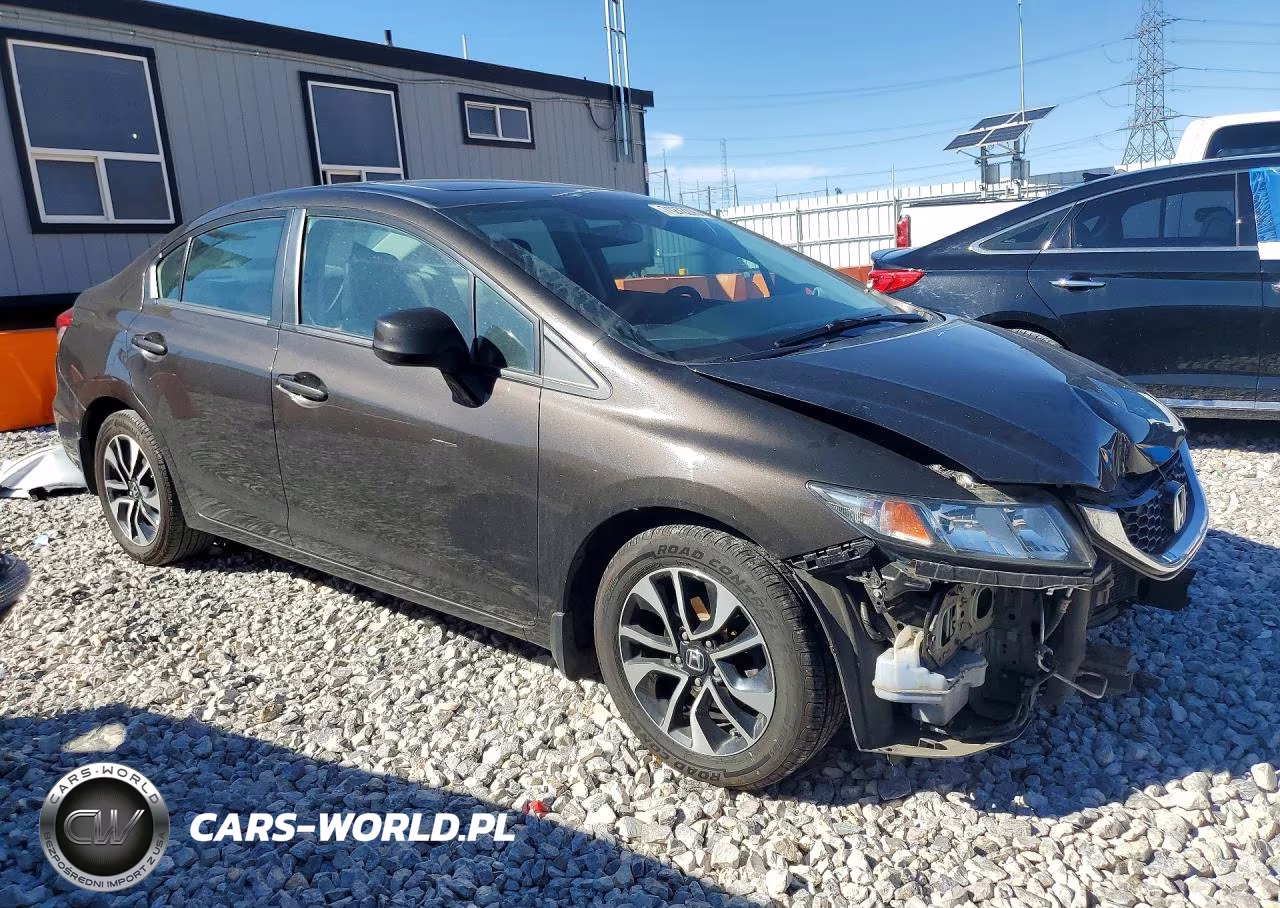 2013 Honda Civic Exl VIN:19XFB2F94DE204125 - 4
