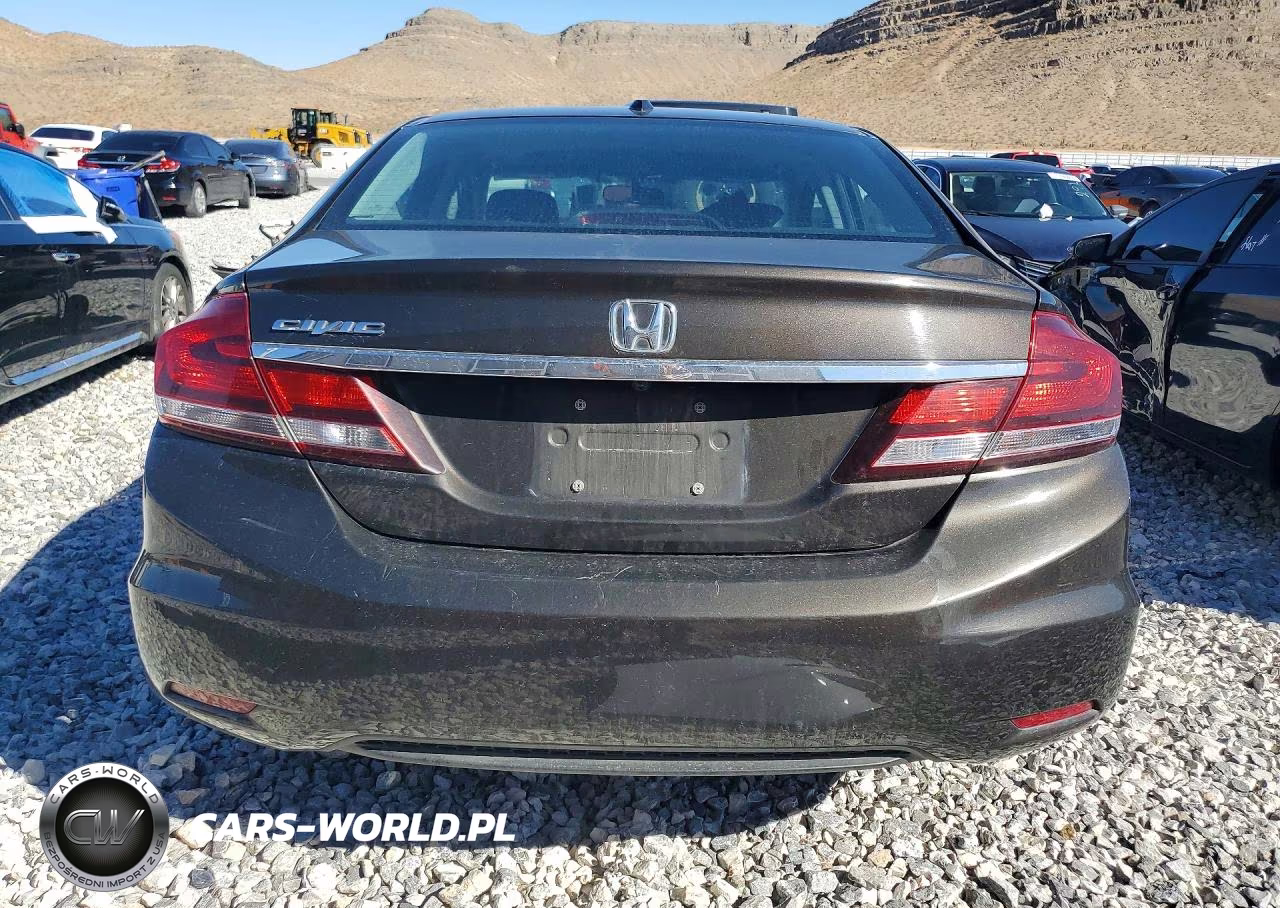2013 Honda Civic Exl VIN:19XFB2F94DE204125 - 6