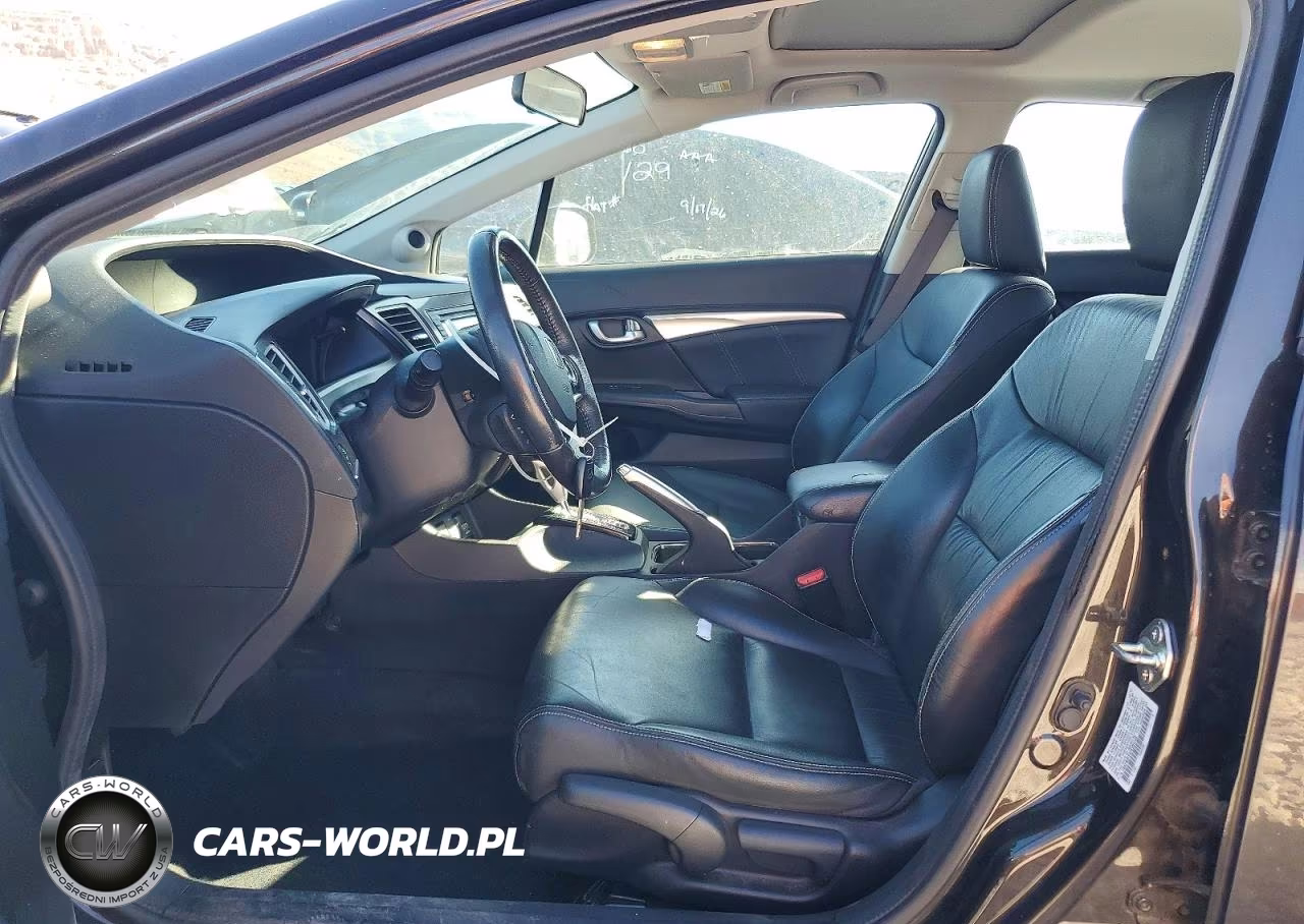 2013 Honda Civic Exl VIN:19XFB2F94DE204125 - 7