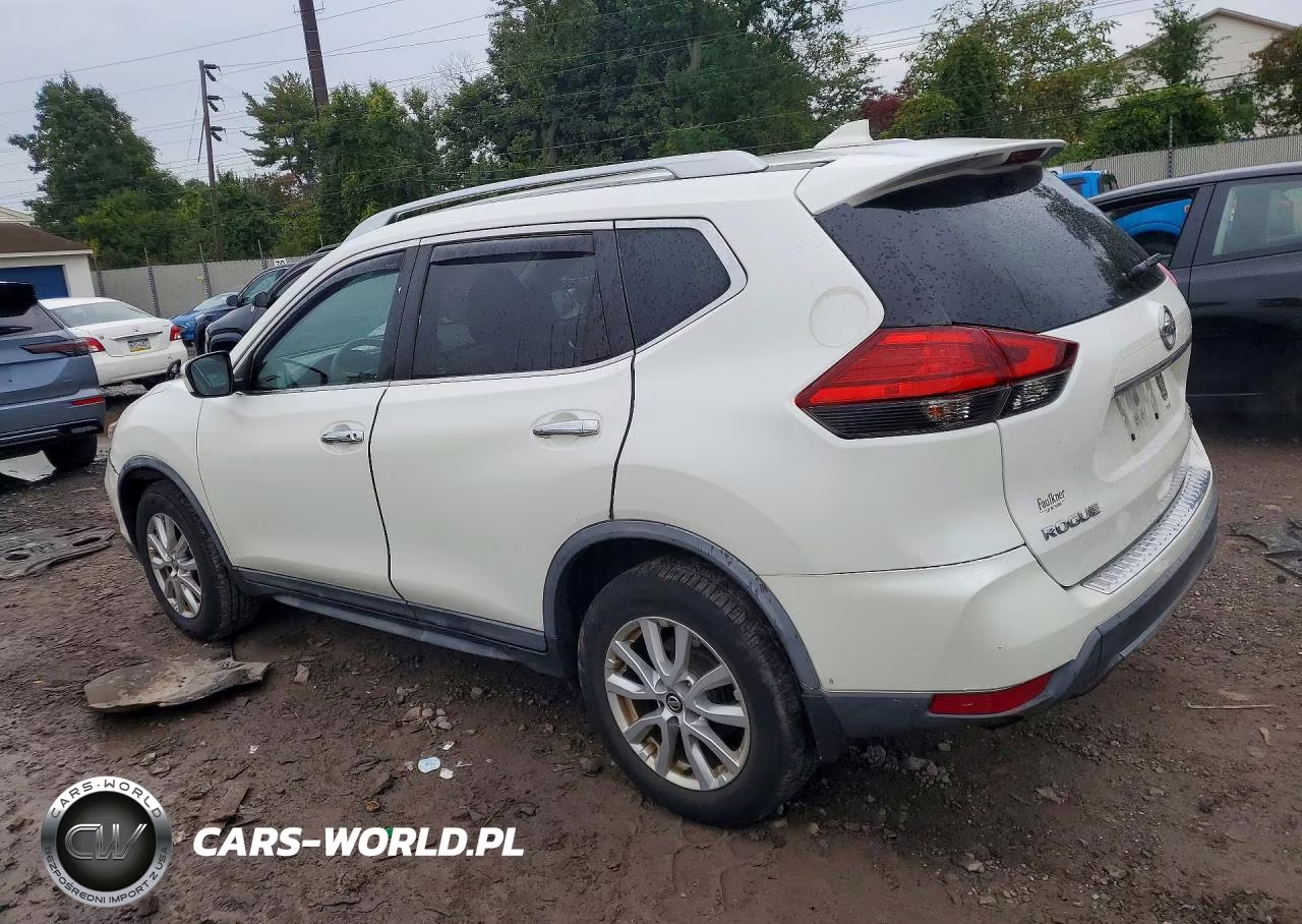 2017 Nissan Rogue Sv VIN:KNMAT2MV5HP604336 - 2