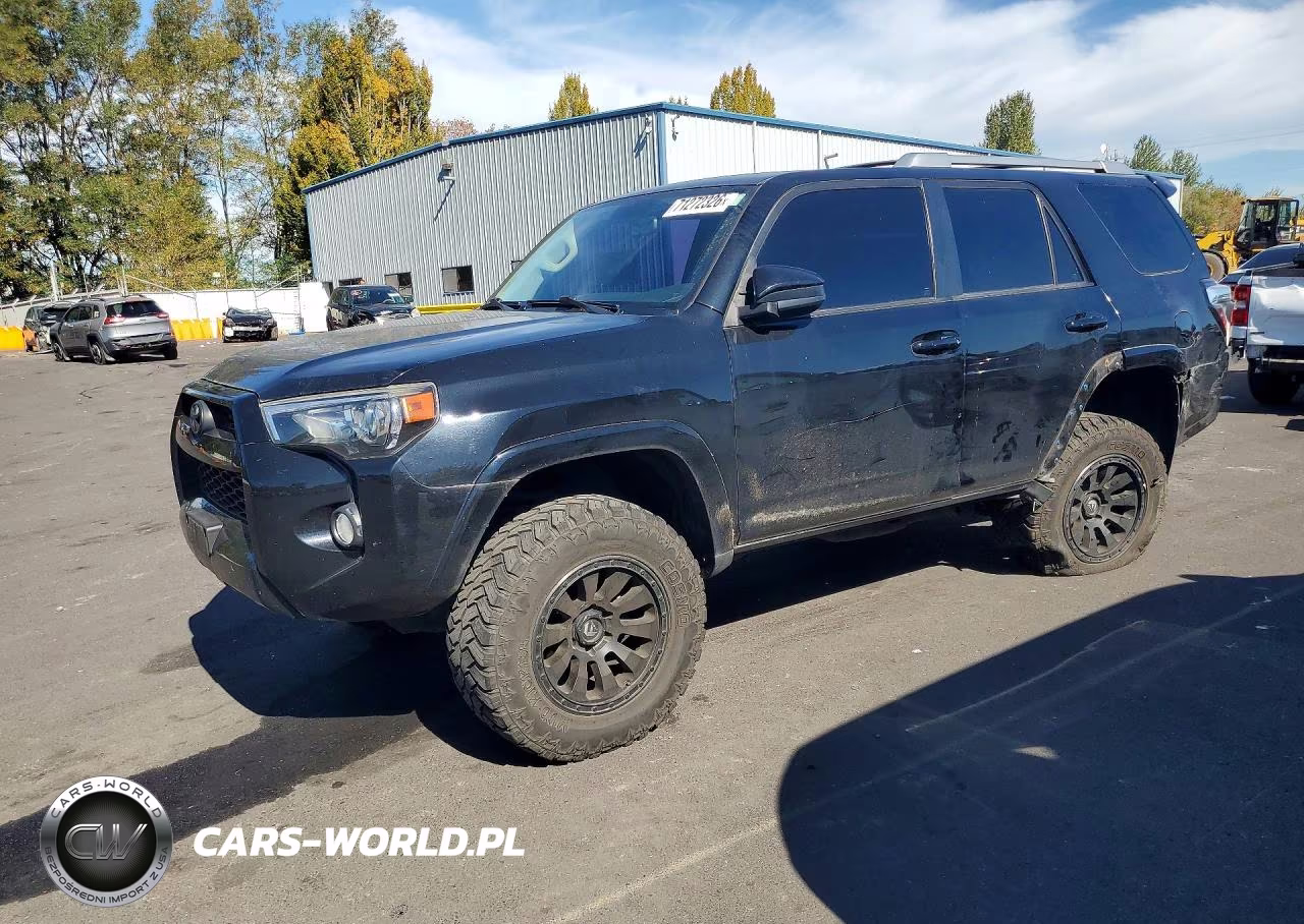 2016 Toyota 4Runner Sr5 VIN:JTEBU5JR6G5361006 - 1