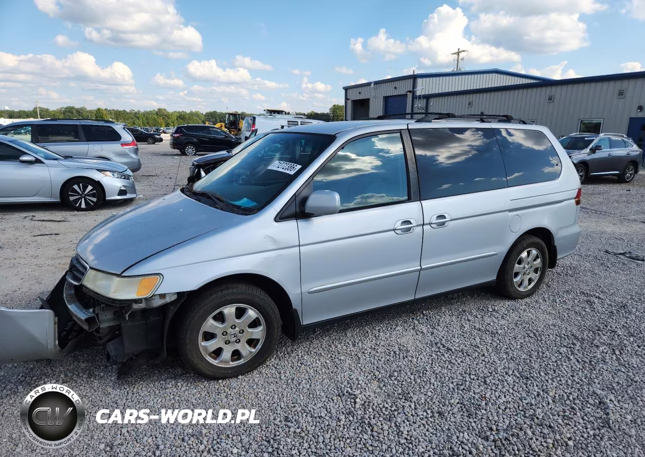 2002 Honda Odyssey Ex VIN:5FNRL18612B010909 - 1