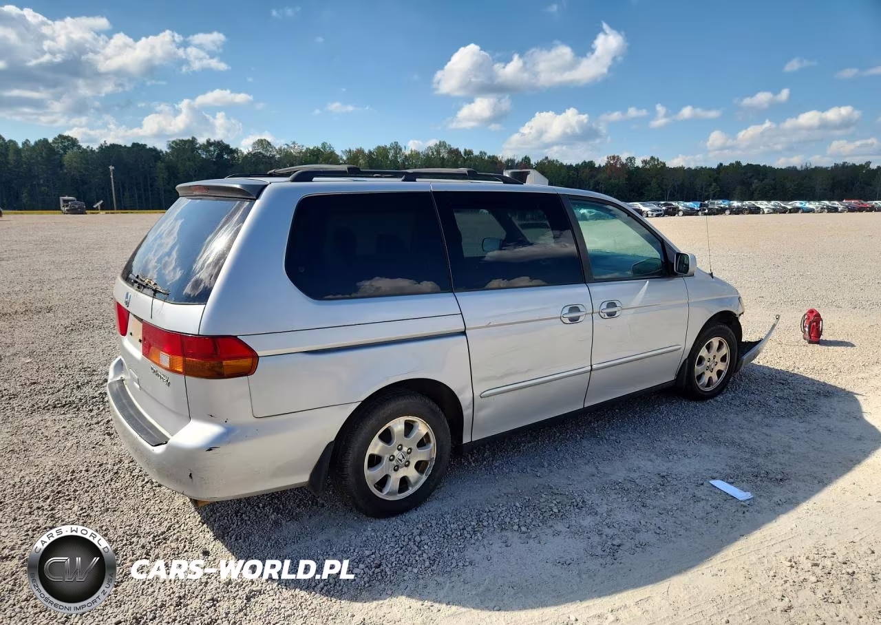 2002 Honda Odyssey Ex VIN:5FNRL18612B010909 - 3