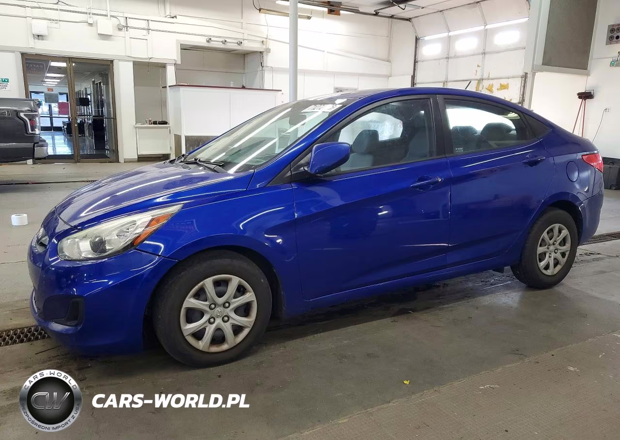 2012 Hyundai Accent Gl (Middle-Low Grade) VIN:KMHCT4AEXCU208174 - 1