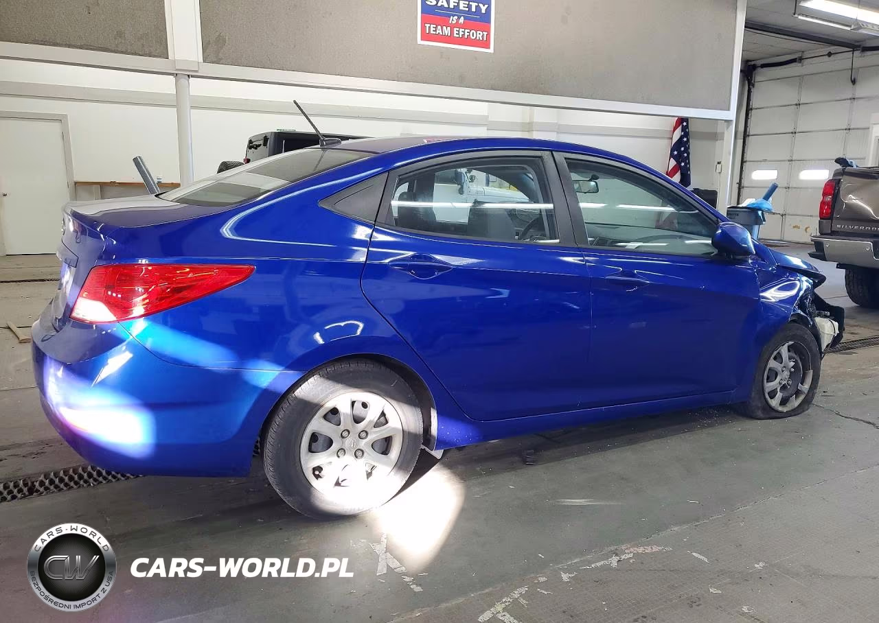 2012 Hyundai Accent Gl (Middle-Low Grade) VIN:KMHCT4AEXCU208174 - 3
