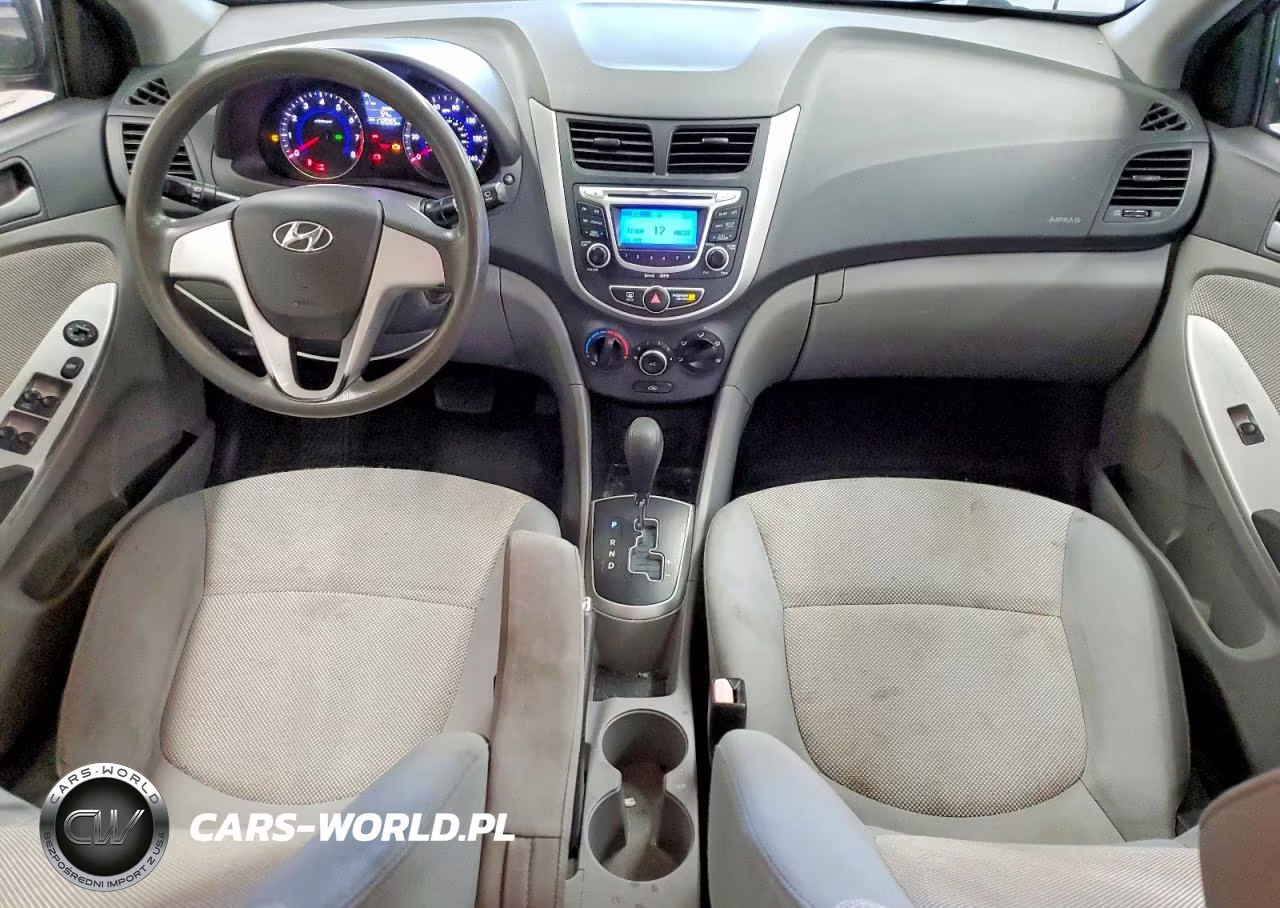 2012 Hyundai Accent Gl (Middle-Low Grade) VIN:KMHCT4AEXCU208174 - 8