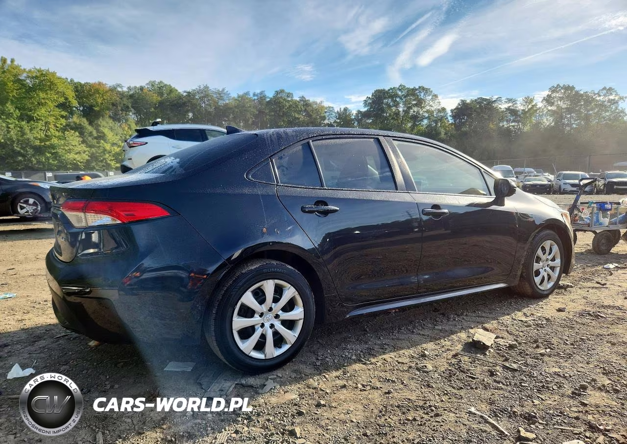 2021 Toyota Corolla Le VIN:5YFEPMAE4MP227108 - 3