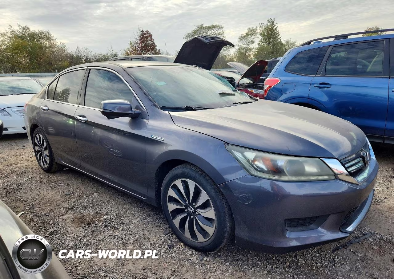 2015 Honda Accord Hybrid Exl VIN:1HGCR6F54FA005439 - 4