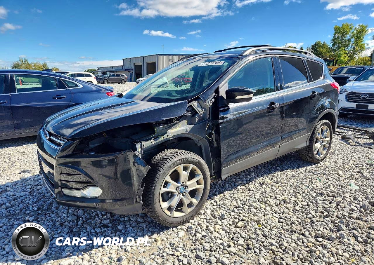 2013 Ford Escape Sel VIN:1FMCU9H91DUA71050 - 1