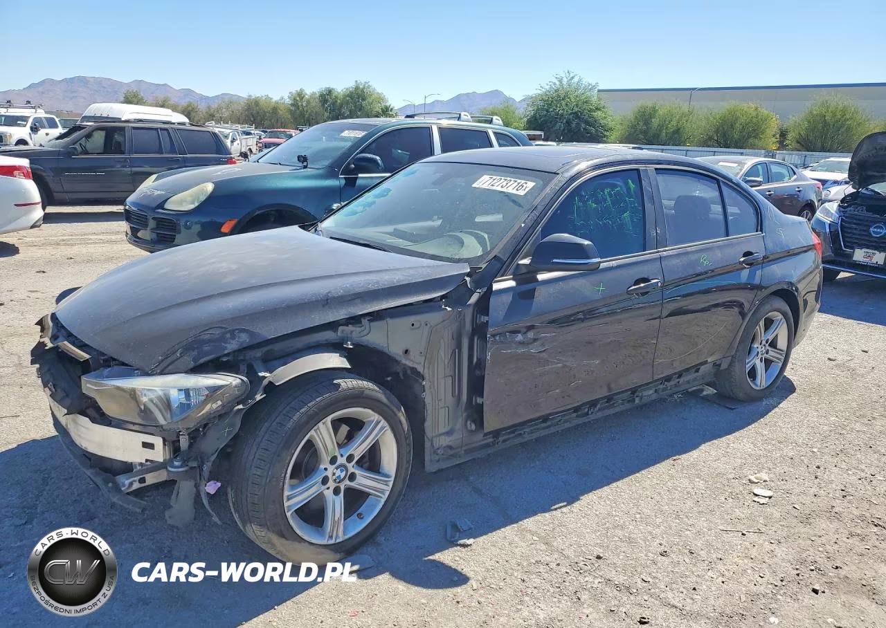 2012 BMW 328 I VIN:WBA3A5C57CF346754 - 1
