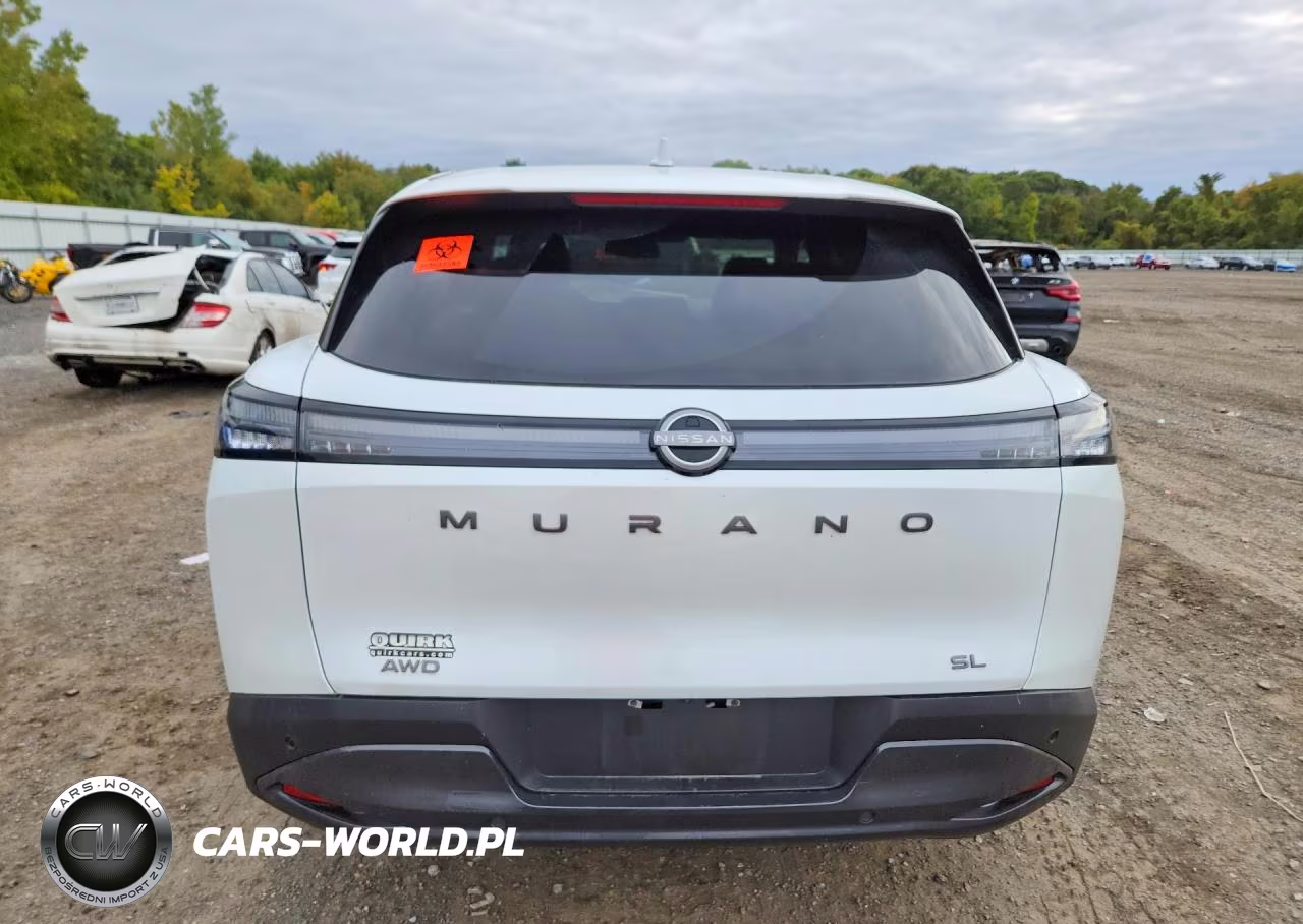 2025 Nissan Murano Sl VIN:5N1AZ3CS0SC105630 - 6