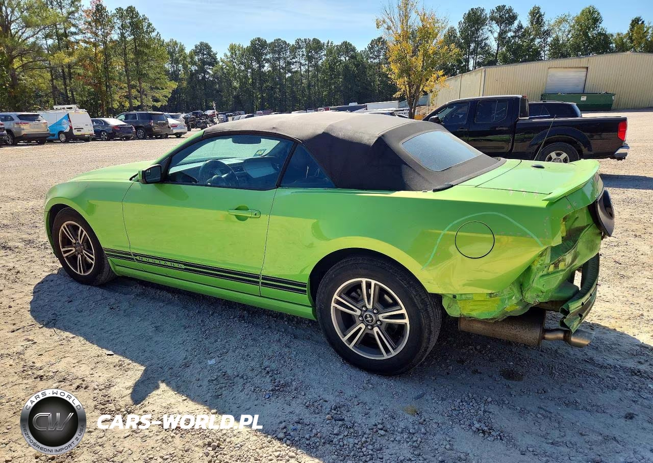 2013 Ford Mustang V6 Convertible VIN:1ZVBP8EM1D5239528 - 2