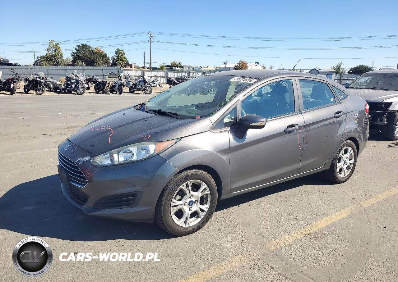 2015 Ford Fiesta Se VIN:3FADP4BJ2FM211772 - 1