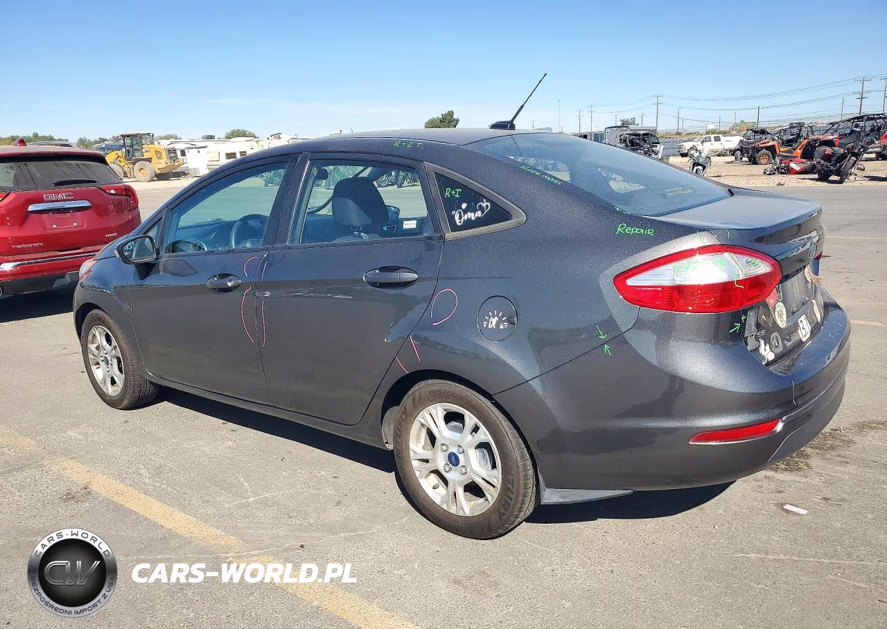 2015 Ford Fiesta Se VIN:3FADP4BJ2FM211772 - 2