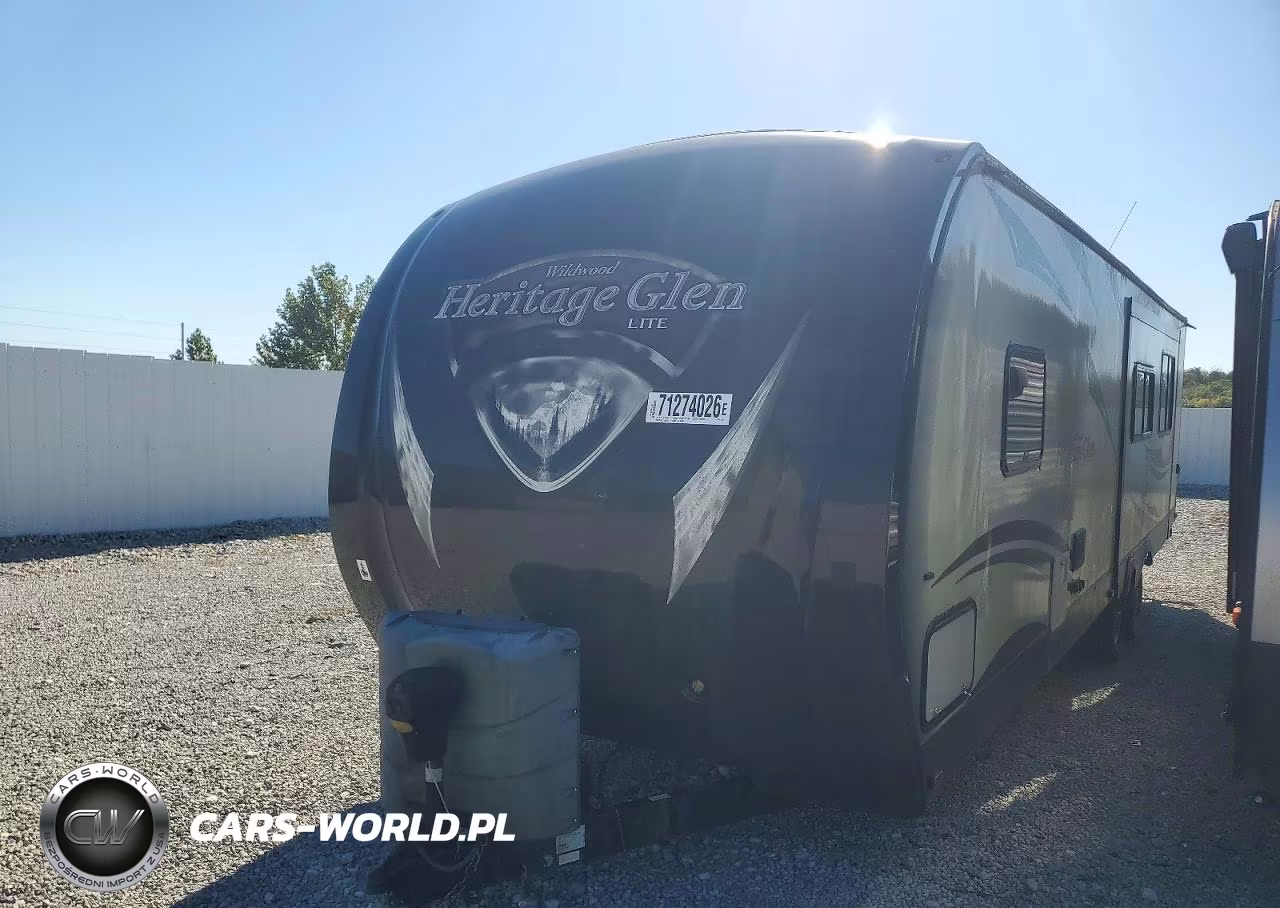 2014 Forest River Heritage Glen Lite Camper VIN:4X4TWBD20EU005194 - 2