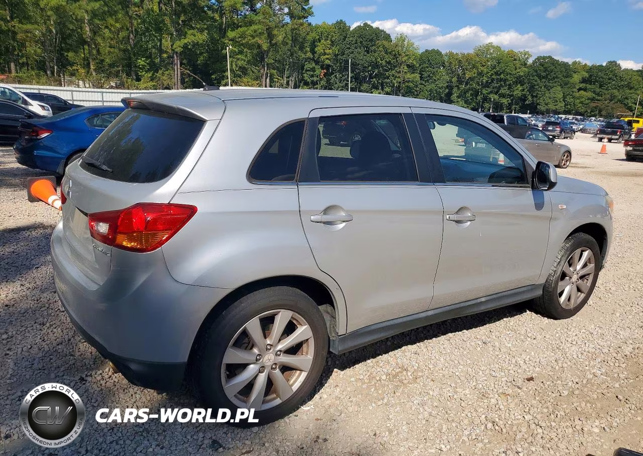 2013 Mitsubishi Outlander Sport Se VIN:4A4AP4AU8DE011936 - 3